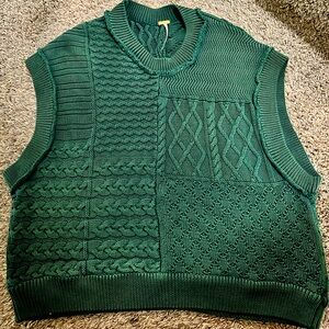 Free people sweater vest gilet